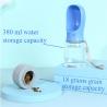 Buy cheap Dog Travel Water Bottle 2 In 1 Pet Feeders Detachable O Shaped from wholesalers