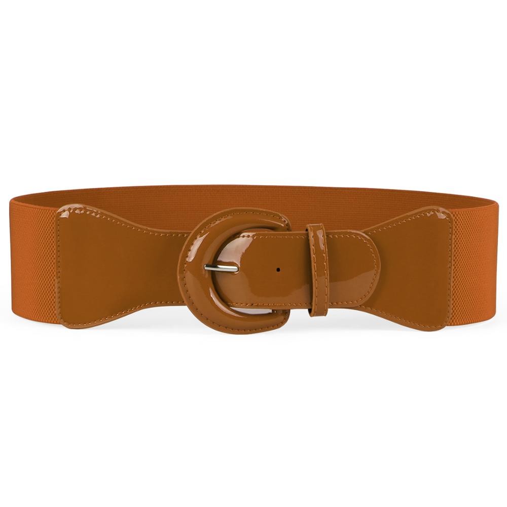 Polyester Women Elastic Belts Dressy 7.4cm Width Fashion