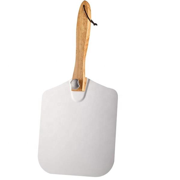 Buy cheap 12"*14"*25'' Pizza Turning Peel Foldable Wooden Handle Aluminum Pizza Peel from wholesalers