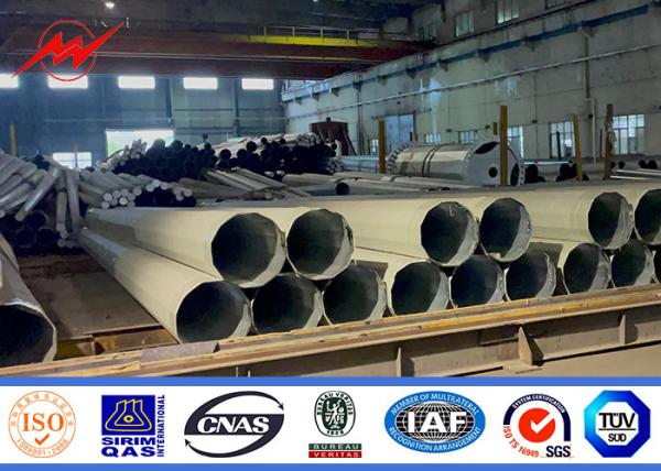 Buy cheap Hot Dip Galvanized Power Distribution Pole Electric Steel 35FT 40Ft 69KV from wholesalers