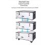 Buy cheap 48V 10KWH Stacked Home Energy Storage System With Off Grid Inverter from wholesalers