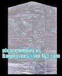 Dry cleaning plastic non-woven garment bags dust cover for clothes storage,Clear