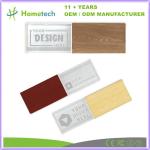 Elegant Crystal USB Flash Drive with Wood Color For Wedding and Photography