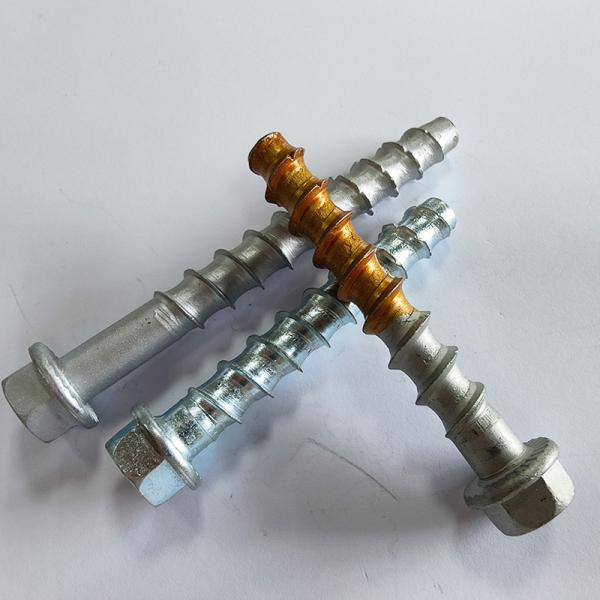 Hex flange concrete thread self-cutting anchor cement self-tapping screws