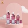 Buy cheap Empty Container Electroplated Pink Gradient Glass Cream Jar Wholesale Factory Direct Sale Cosmetics Package from wholesalers