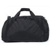 Buy cheap Customized Portable Black Duffel Bags Luggage Fashionable 600D Polyester Material from wholesalers