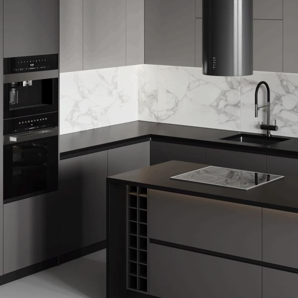 Buy cheap Environmental Friendly Cupboard Complete Sets Modular Melamine Wooden Kitchen Cabinet from wholesalers