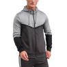 Buy cheap Customized Logo Polyester Long Sleeve Full Zipper Design Hoodie Men Sportswear with Pocket from wholesalers