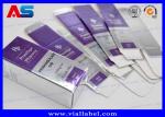 10ml Vial Boxes For Pharmaceutical Glass Vials Bodybuilding Printing 10ml labels