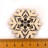 Buy cheap Scrapbooks Painting Snowflake Pattern Handmade Wooden Crafts from wholesalers