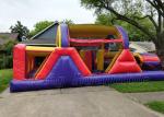Inflatable Bounce House Obstacle Course PVC Sport Game Obstacle Course For