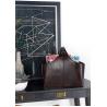 Buy cheap Leather Hand Basket Gift Storage Box For Wine / Sundries / Holiday Gift from wholesalers