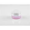 Buy cheap Empty Pink Eye Cream Lotion Container Double Wall Acrylic Powder Jars 30g 50g from wholesalers