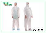 55gsm PP Hooded Chemical Disposable Coveralls