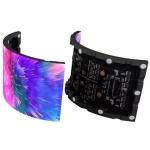 Flexible LED Display 320mm*160mm Flexible Full Color Curved Programmable LED