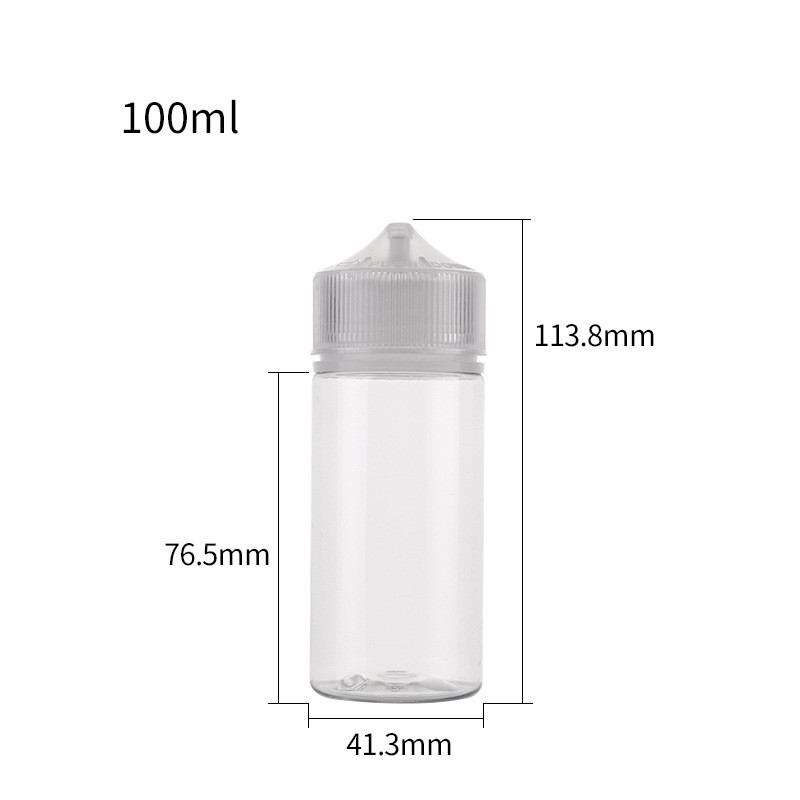 Liquid Dropper Bottles Eye Dropping Containers with Mixed CRC Caps Free Funnels Pipettes Blank Labels
