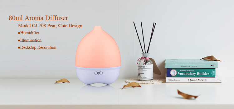 Ultrasonic Compact USB 20ml/hr Electronic Aroma Diffuser