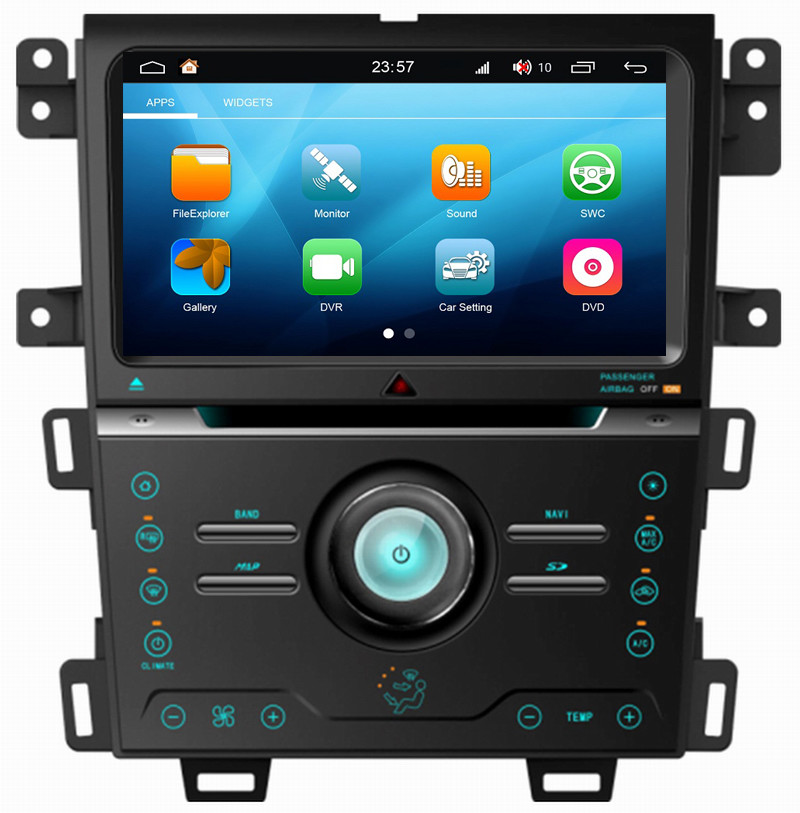 Ouchuangbo car audio gps navi bluetooth 200 platform android 8.0 for Ford Edge 2013 support SWC AUX wifi HD video1mirror