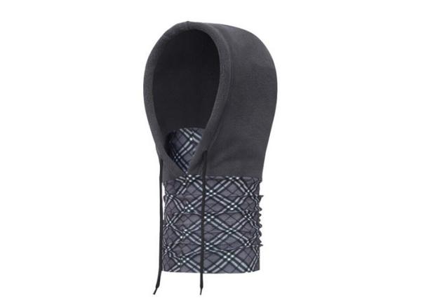 Buy cheap Fashion Style Fleece Face Mask Black Hat Grid Design Wind Resistant Good Flexibility from wholesalers