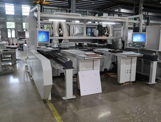 Buy cheap 18000r Min Automatic Wood Drilling Machine Six Sided Cabinet Double Workstation from wholesalers