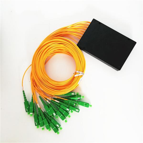 Buy cheap Black Yellow Sc Apc 1m Abs Box 1x8 Plc Splitter from wholesalers