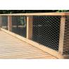 Buy cheap AISI SS316 Diamond Flexible Inox Stainless Steel Wire Cable Rope Mesh Net For Stair from wholesalers