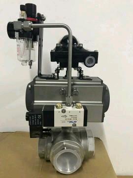 Buy cheap Ball Valve With Pneumatic Actuator at pneumatic actuator price from wholesalers