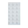Buy cheap 18 Doors White Metal Lockers Cold Rolled Steel Plate Material from wholesalers
