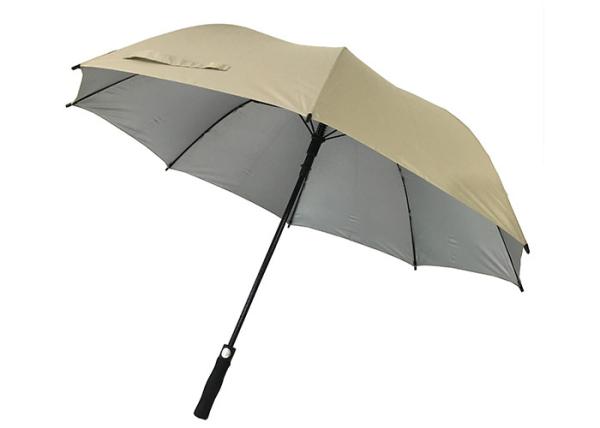Buy cheap Manual Open Compact Golf Umbrella Storm Proof 27 Inch 8 Panels EVA Handle from wholesalers