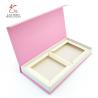 Buy cheap Eastern Pink Color Mink Eyelash Packaging Box With Magnetic Closure from wholesalers