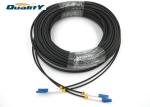 Customized LC UPC Simplex Armoured / Fiber Optic JumperOptical Fiber Cable /