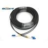 Buy cheap Customized LC UPC Simplex Armoured / Fiber Optic JumperOptical Fiber Cable / Fiber Optic Patch Cord from wholesalers
