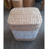 Buy cheap Natural Straw Household Storage Stool Grass Bamboo Woven Ottoman Box Eco-Friendly Hand-Woven Grass Rattan Stools from wholesalers