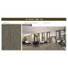 Buy cheap Anti Slip SPC Floor Plank Fireproof 4mm Dark Brown Gray Oak GKBM Greenpy GL-W7225-1 from wholesalers
