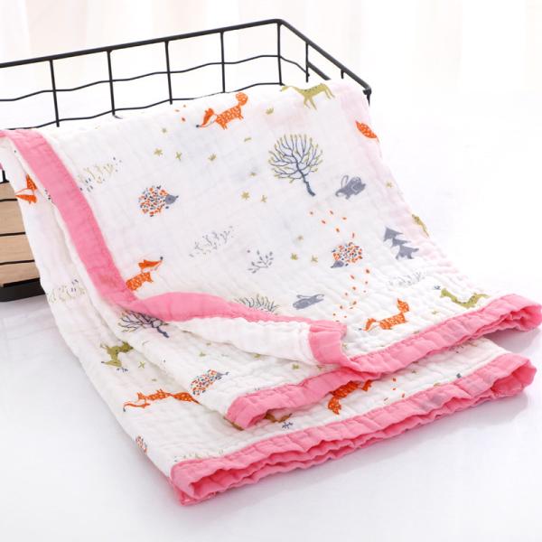 Buy cheap Reusable Baby Swaddlers Blankets , Newborn Muslin Wraps 100 Percent Natural from wholesalers