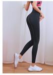 Zipper Up Women'S High Waist Yoga Pants Tummy Control Compression Workout