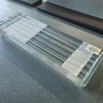 Hot melt glass crystal tile crystal column creative design hotel shopping mall