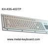 Buy cheap 95 Keys Metal Industrial Keyboard Layout Customizable 30mA Waterproof from wholesalers