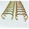 Buy cheap 5/8'' Glossy Nylon Coated Double Wire Spiral Binding Coil from wholesalers