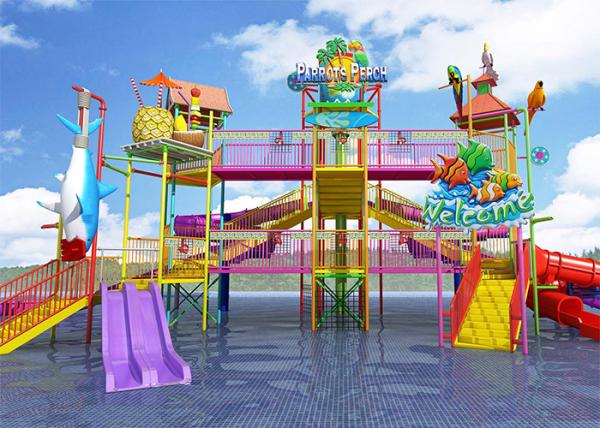 Buy cheap Indoor Water Park Equipment Large Durable / Safety Amusement Park Equipment from wholesalers