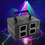 Buy cheap Double Head Double Layer Four Lens Red Blue Laser Line KTV Light from wholesalers