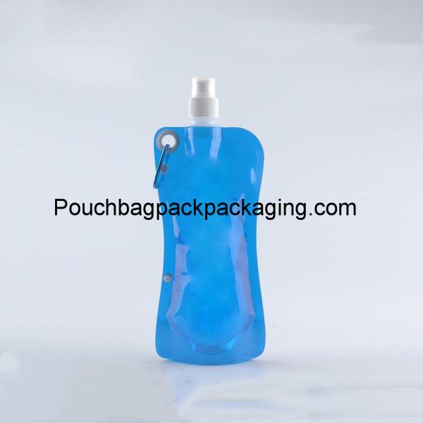 Buy cheap Water bag liquid pouch spout plastic drink bag foldable portable from wholesalers