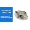 Buy cheap Anti Vibration DIN 304 Clip-On Rubber Flexible Bellows Rubber Flex Joint from wholesalers