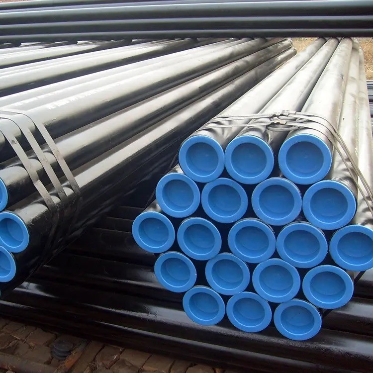 Fluid ASTM Carbon Steel Pipe 80mm Coated High Strength And Toughness