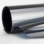 IRR 97% UVR 86% 2mil 1.52m X 30m Silver Building Window Privacy Protection Film