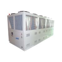 Buy cheap Compact Air Cooled Screw Chiller 150HP 150KW With Fans Aluminum Fin product