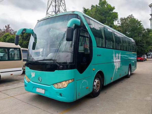 Buy cheap 30-55 Seats Used Commercial Buses Diesel Fuel With 2 Doors from wholesalers