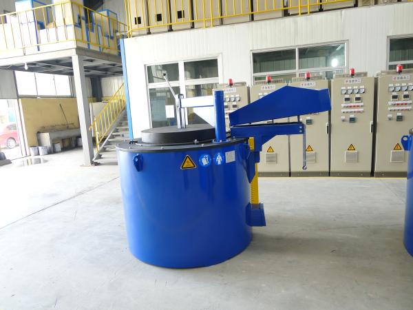 Buy cheap 800KG Holding LPG Aluminum Melting Furnace Electric Heating Aluminium For Die Casting from wholesalers