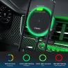 Buy cheap Essager 2022 Ferris Wheel 15W Wireless Charging RGB Ambient Light 360 Rotational Car Charger Holder For Car from wholesalers