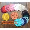 Buy cheap Multi Round Hand Made Crochet doily/placemat coasters/placemat set/shabby chic/place mats from wholesalers